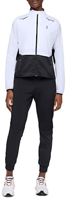 (W) On Running 复古运动夹克 黑/白 配logo印花 1WE10370462 Lookbook (W) On Running 复古运动夹克 黑/白 配logo印花 1WE10370462