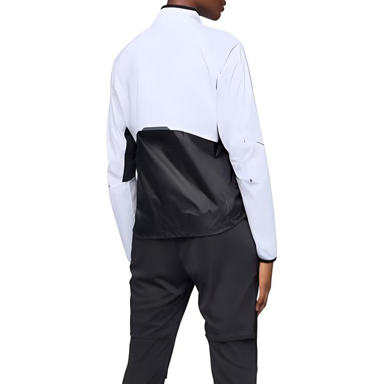 Details for (W) On Running 复古运动夹克 黑/白 配logo印花 1WE10370462