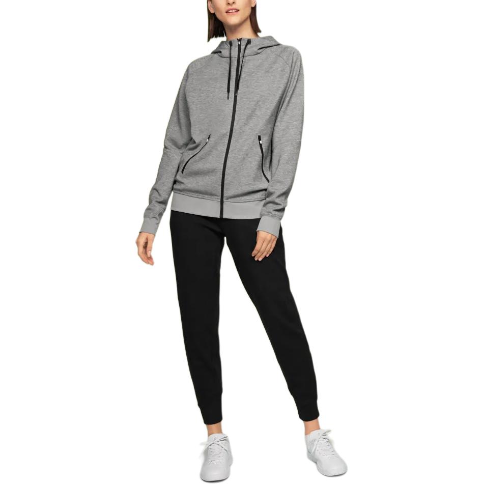 Shop (W) Sudadera con capucha gris con cremallera On Running Chaqueta Jersey 1WE11800423