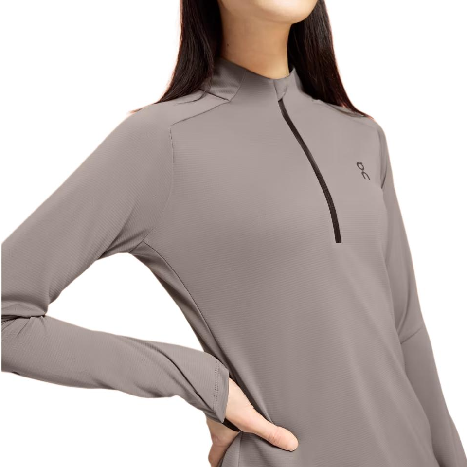 Purchase (W) On Running 气候快干长袖T恤 - 炭灰色 1WE10781933