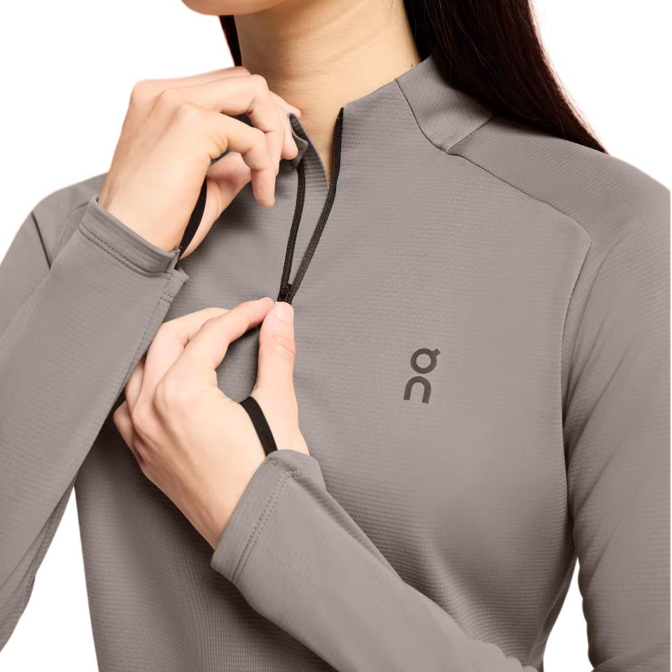 Details for (W) On Running 气候快干长袖T恤 - 炭灰色 1WE10781933