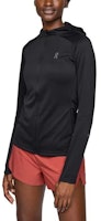 (Women) On Running Climate Zip Hoodie Black - Comfortable Running Hoodie. 1WE10330553 (Women) On Running Climate Zip Hoodie Black - Comfortable Running Hoodie. 1WE10330553