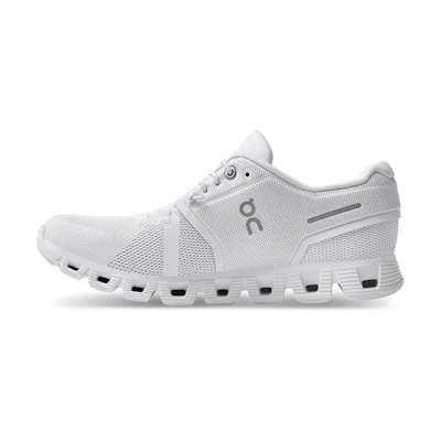 (W) On Running Cloud 5 All White