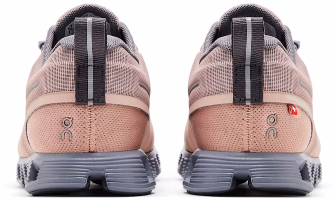 (W) On Running Cloud 5 Waterproof Rose Fossil Kasut Sukan Tahan Air 59-98527 Details for (W) On Running Cloud 5 Waterproof Rose Fossil Kasut Sukan Tahan Air 59-98527