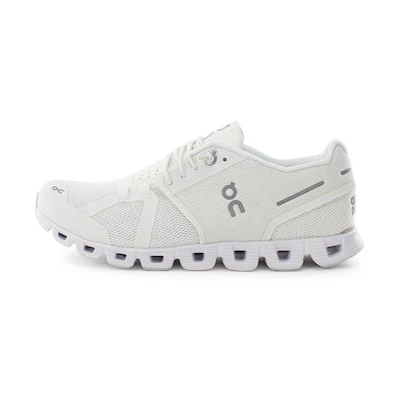 (W) On Running Cloud 'All White Grey'