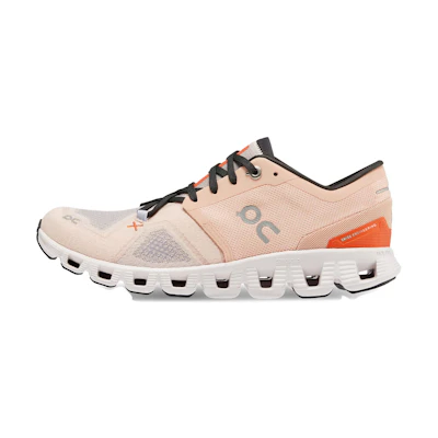 (W) On Running Cloud X 3 Rose Sand