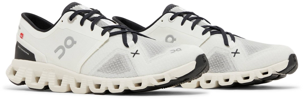 (Women) On Running Cloud X 3 White Black 60-98697 Cheap (Women) On Running Cloud X 3 White Black 60-98697
