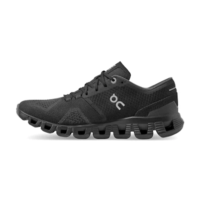 (W) On Running Cloud X Black Asphalt Grey