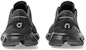 (W) On Running Cloud X Hitam Kelabu Asfalt 40-99701