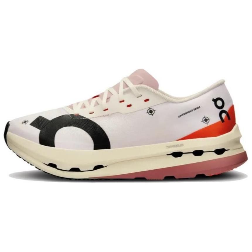 (Women) On Running Cloudboom Echo 3 Low-Top Running Shoes White/Red 3WD10490256