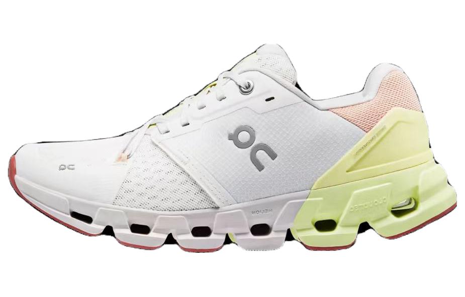 (Women) On Running Cloudflyer 4 White Hay 71.98249