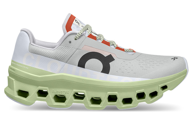 Order (W) 온 러닝 클라우드몬스터 빙하 회색 & 초원 녹색 61-99022