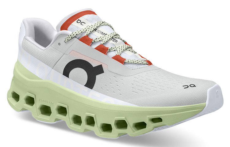 Lookbook (W) 온 러닝 클라우드몬스터 빙하 회색 & 초원 녹색 61-99022