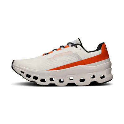 (W) On Running Cloudmonster Undyed-White Flame
