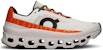 (W) On Running Cloudmonster Undyed-Putih Flame 61-98083