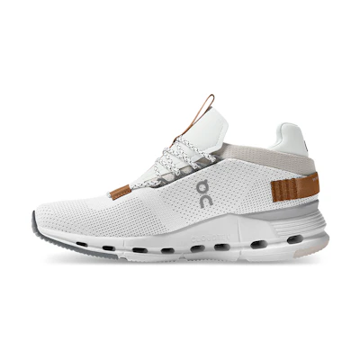 (W) On Running Cloudnova 'White Pearl Brown'