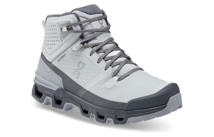 Shop (W) On Running Cloudrock 2 Waterproof ''Grigio Bianco'' 63.98608