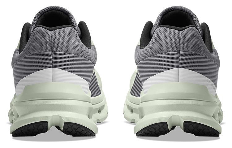 Purchase On昂跑2022新款舒適支撐柔軟女款路跑鞋Cloudrunner  霜白 芦荟綠