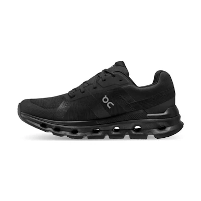 (W) On Running Cloudrunner Waterproof Black