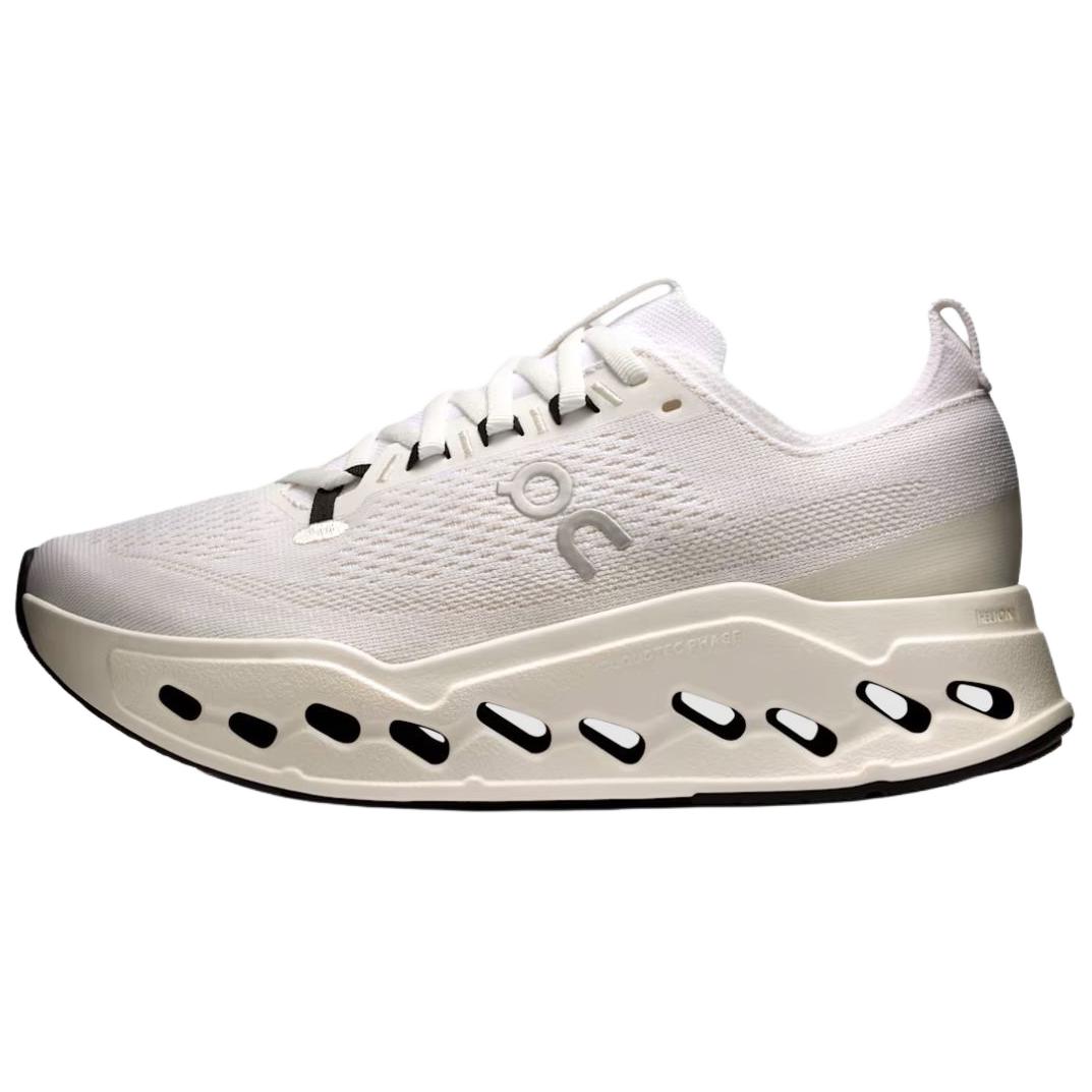 (Women) On Running Cloudsurfer Max Comfortable Running Shoes - White 3WF30221200