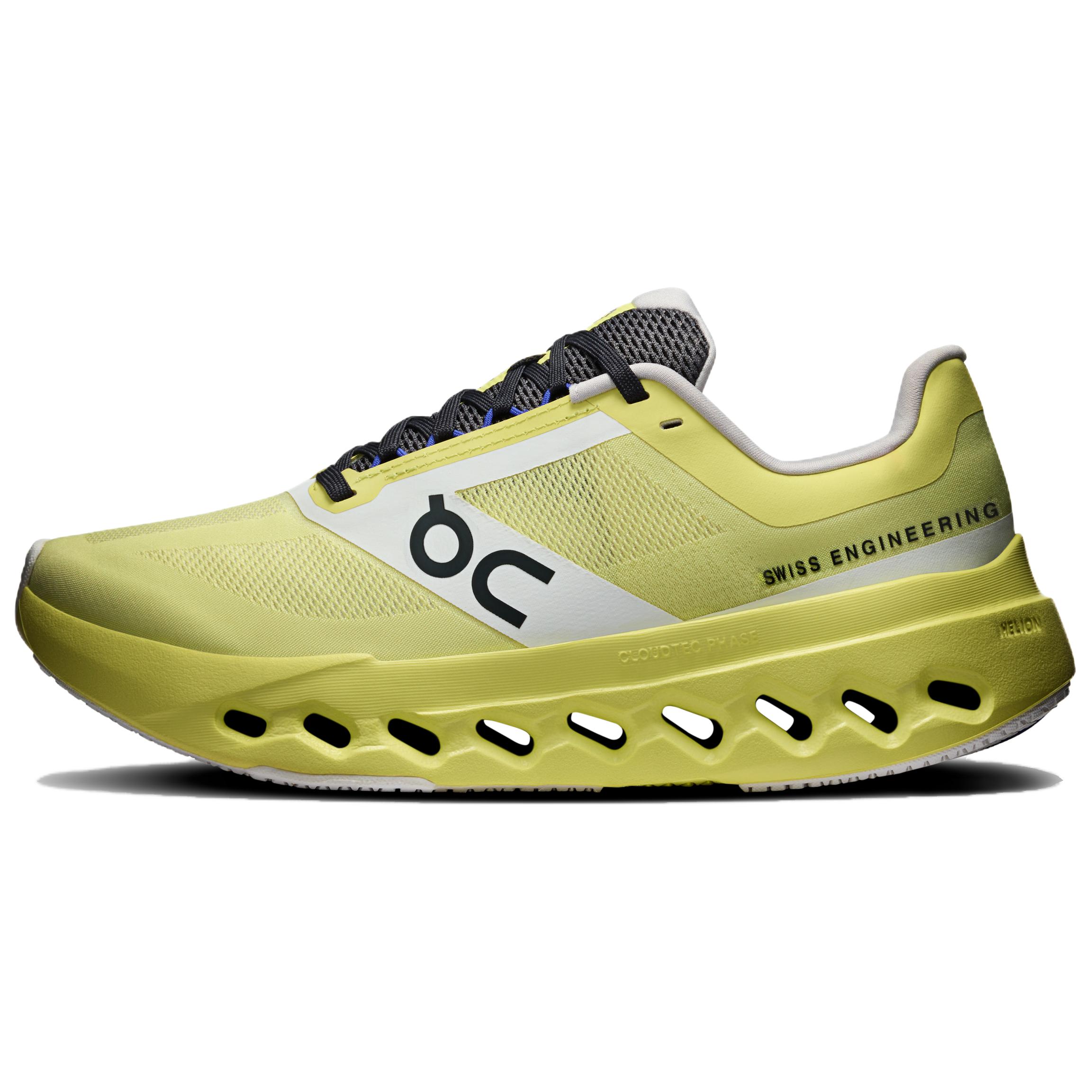 (Women) On Running Cloudsurfer Next Z5 Lemon Yellow Breathable Running Shoes 3WF10233003