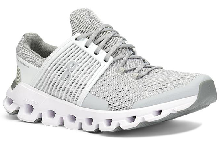 Order On昂跑 Cloudswift 舒適 低筒 跑步鞋 女款 灰白