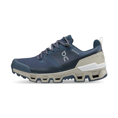 (W) On Running Cloudwander Waterproof 'Deep Blue White'