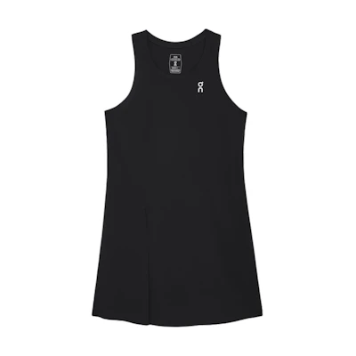 (Women) On Running Court Dress Black Tennis Sleeveless Dress. 1WE12890553