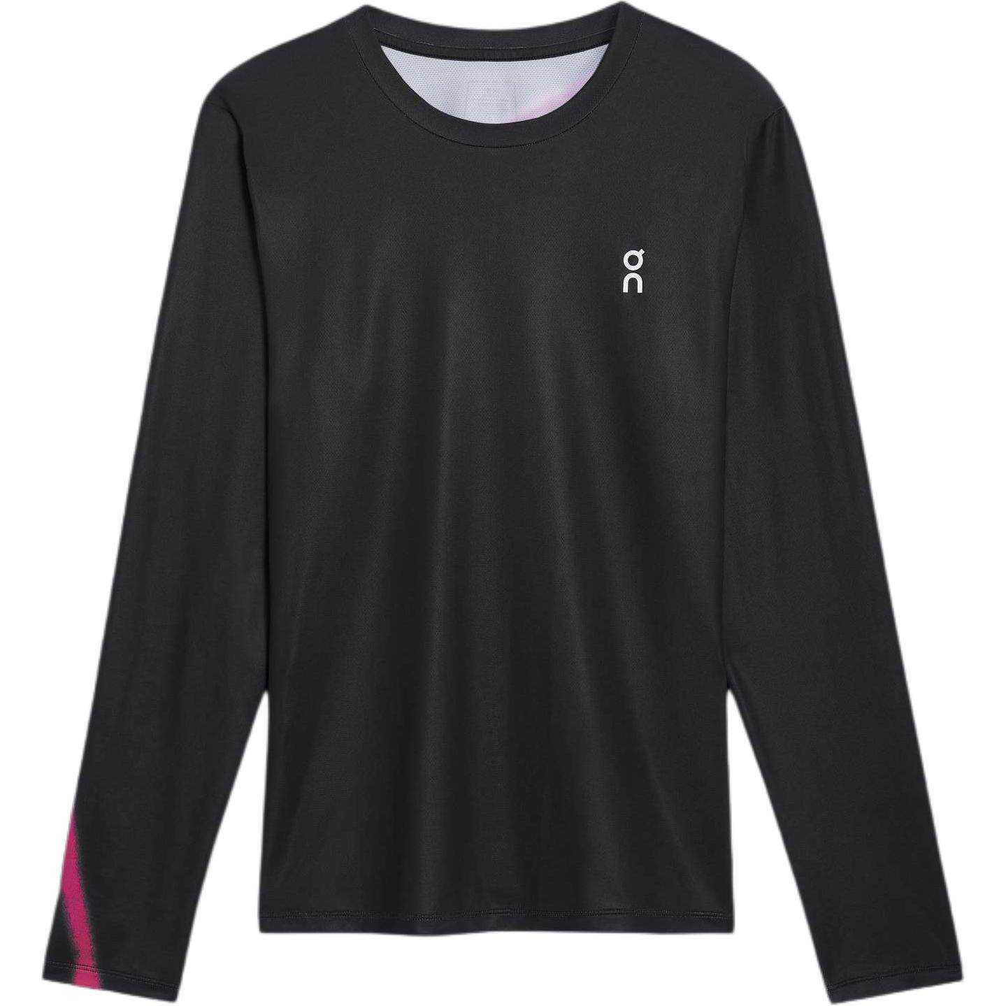 (Women) ON Running Court Long-T  Black Comfortable Crewneck Long-Sleeve Shirt 1WE12880553