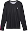Buy (W) ON Running Court 長袖運動上衣 黑色舒適圓領長袖T恤 1WE12880553