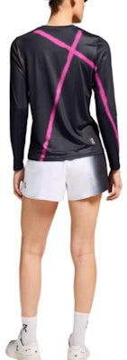 (W) ON Running Court 長袖運動上衣 黑色舒適圓領長袖T恤 1WE12880553 Purchase (W) ON Running Court 長袖運動上衣 黑色舒適圓領長袖T恤 1WE12880553