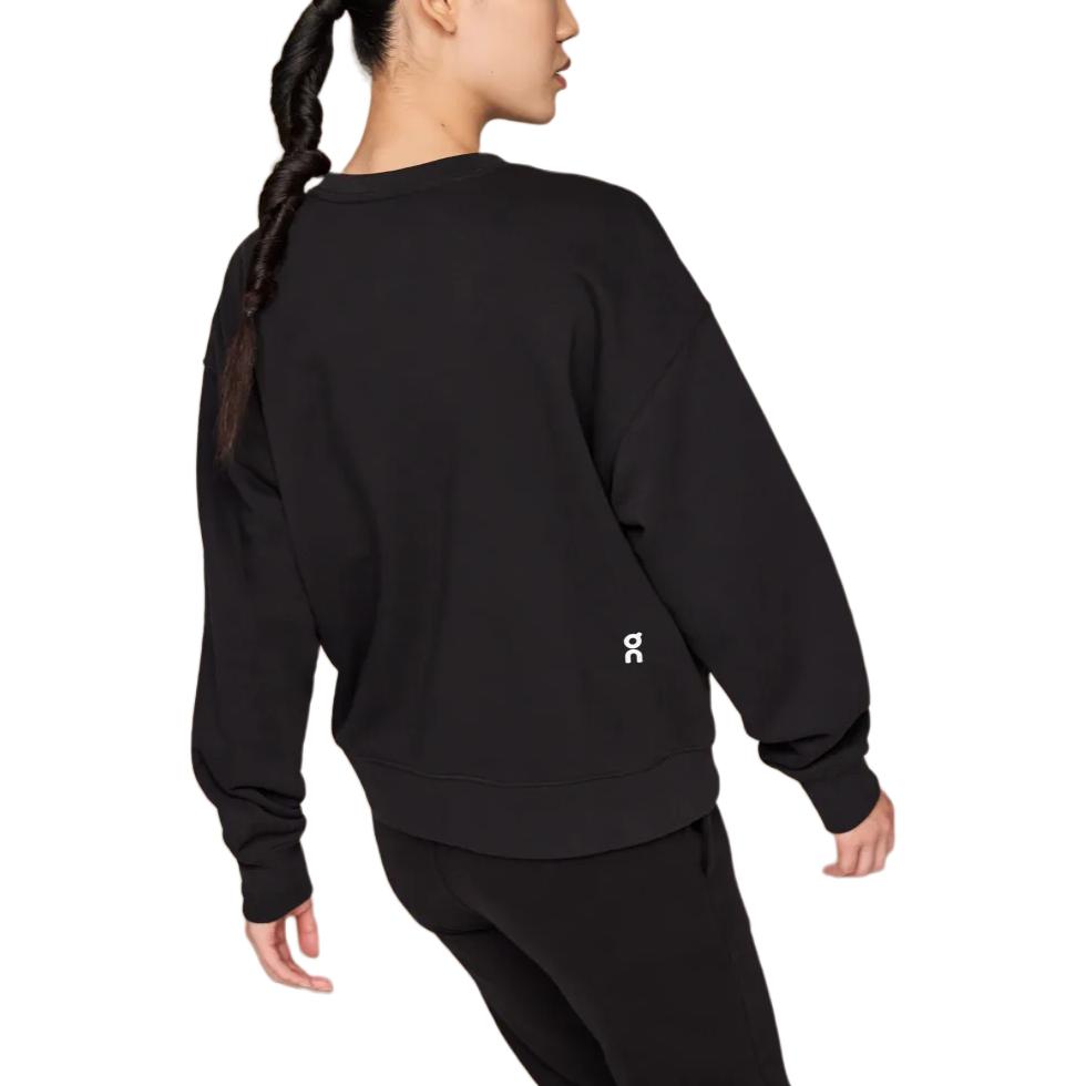 Lookbook (W) On Running 圓領 Logo 印花長袖休閒運動衫 1WE10470553