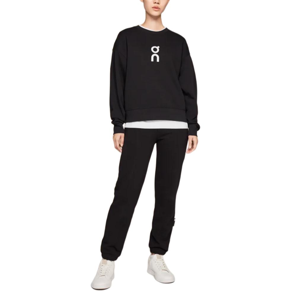 Shop (W) On Running 圓領 Logo 印花長袖休閒運動衫 1WE10470553