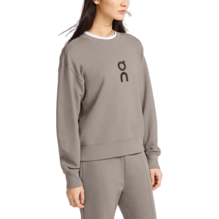 Cheap (W) On Running 圓領 Logo 印花長袖休閒運動衫 1WE10470553