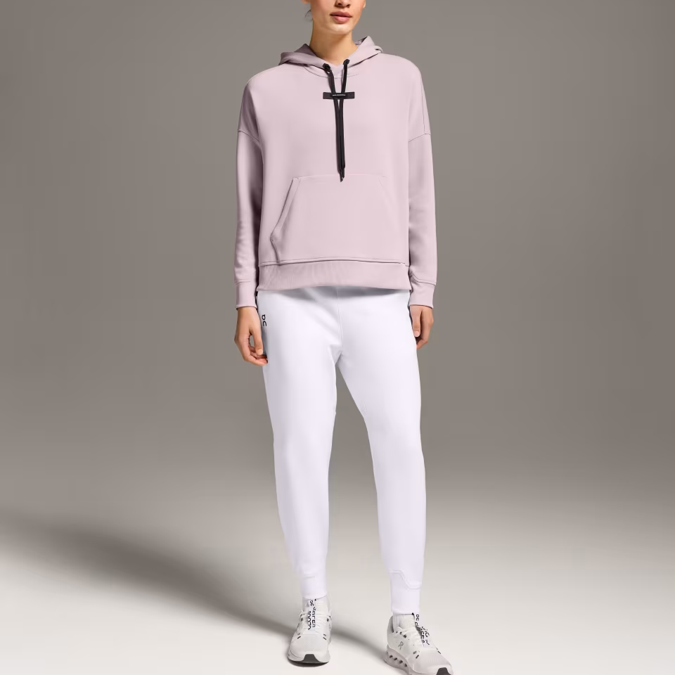 Lookbook (Women) On Running FW24 Soft Loose Fit Hoodie Pink 1WE11791927