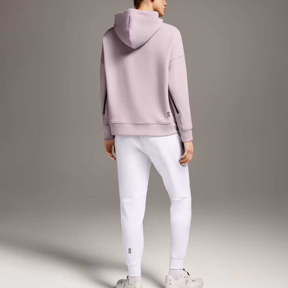 Shop (Women) On Running FW24 Soft Loose Fit Hoodie Pink 1WE11791927