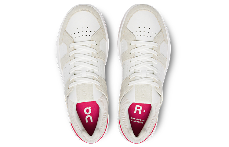 Shop (Women) On Running On The Roger Clubhouse 'White Pink' 48.98331