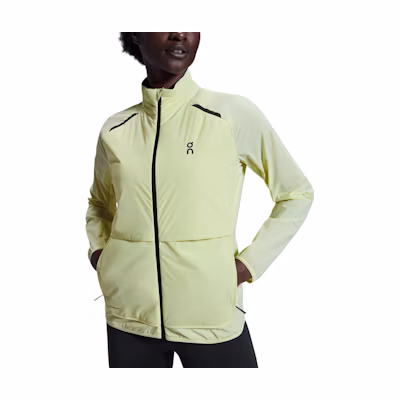 (Women) On Running Weather Insulated Windproof Comfort Jacket Women Yellow 1WE30081258