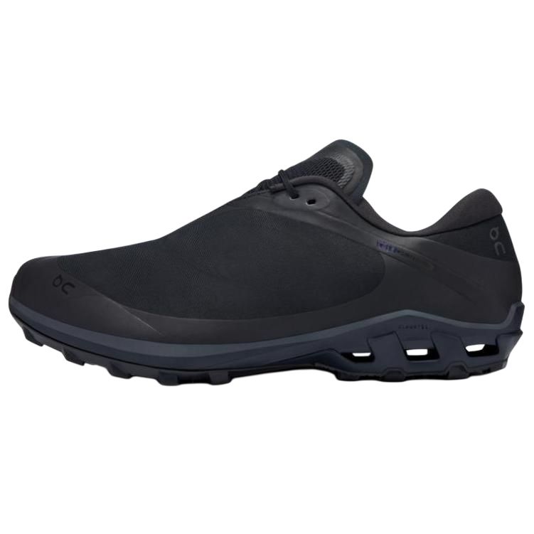 (Women) On Running x PAF Cloudventure Peak Black Mesh Nylon Running Shoes 3WE30660485
