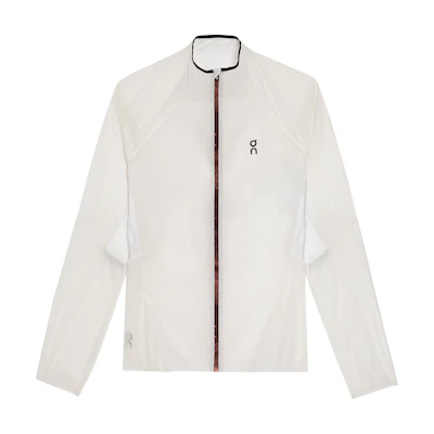 (Women) On Running Zero White Long Sleeve Jacket - Fall Winter Training Series. 1WE10200256