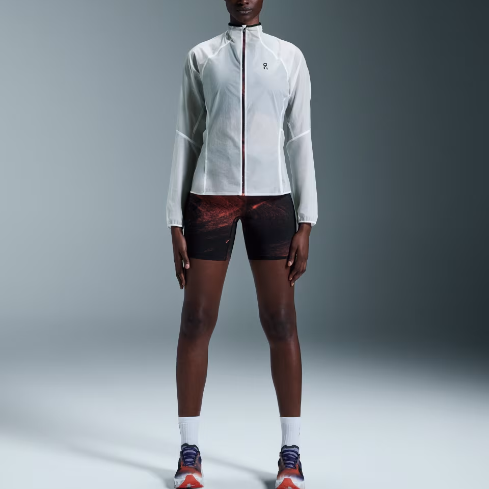 Lookbook (W) オンランニング Zero ホワイト 長袖ジャケット - 秋冬トレーニングシリーズ 1WE10200256