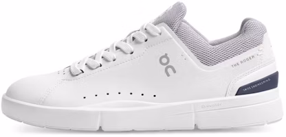 (Women) On The Roger Advantage White Lilac 48-98965 (Women) On The Roger Advantage White Lilac 48-98965