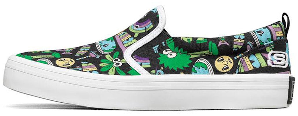 (W) Skechers Jeremyville x V Lites Sepatu Slip-on Warna-warni 'Hitam' 66666300-BKMT Buy (W) Skechers Jeremyville x V Lites Sepatu Slip-on Warna-warni 'Hitam' 66666300-BKMT