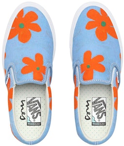 Vans X INES COMFYCUSH Biru VN0A3WMDSXJ Shop Vans X INES COMFYCUSH Biru VN0A3WMDSXJ