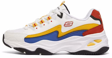 (Women) Skechers D'LITES 4.0 x One Piece 'White Multicolor' 896033-WMLT (Women) Skechers D'LITES 4.0 x One Piece 'White Multicolor' 896033-WMLT