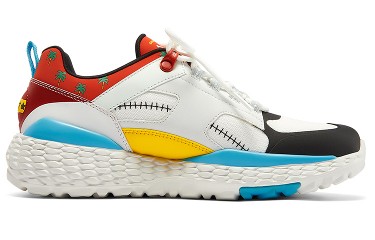 Order (W) 斯凯奇 X 海贼王 怪兽 蓝白色款 896040-WMLT