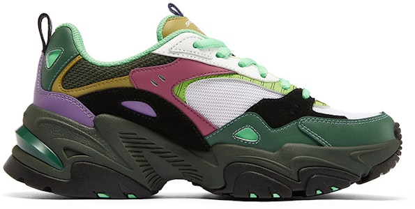 One Piece x Skechers STAMINA V2 海賊王聯名 索隆配色 減震防滑運動老爸鞋 女款 綠色 Order One Piece x Skechers STAMINA V2 海賊王聯名 索隆配色 減震防滑運動老爸鞋 女款 綠色