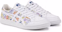 Lookbook (W) Kasut Onitsuka Tiger Advanti 'Putih Pelbagai Warna' 1183C128-100