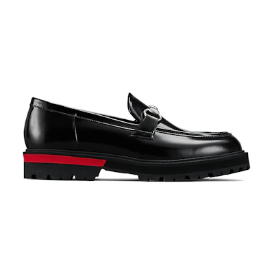 (W) Onitsuka Tiger Bit Loafer 'Black Classic Red'