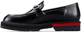 Lookbook (W) Onitsuka Tiger Bit Loafer 'Hitam Merah Klasik' 1182A529-001